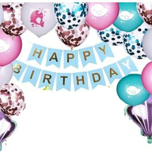 Narwhal Birthday Party Supplies - Picture 2 of 5